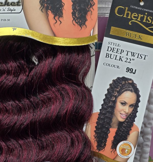 Cherish bulk deep twist 22 inches - Image 3