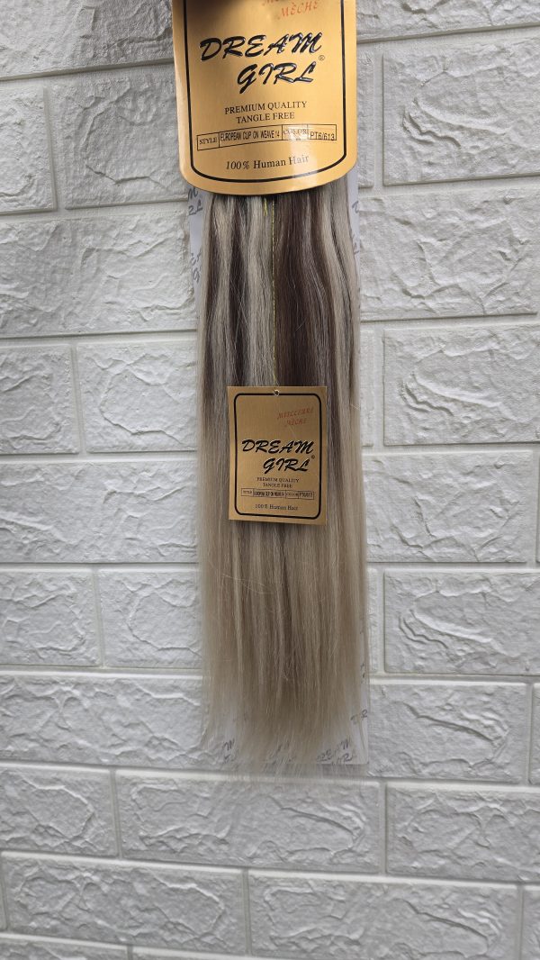 Dream Girl European clip on weave 14 inches PT6/613 - Image 4