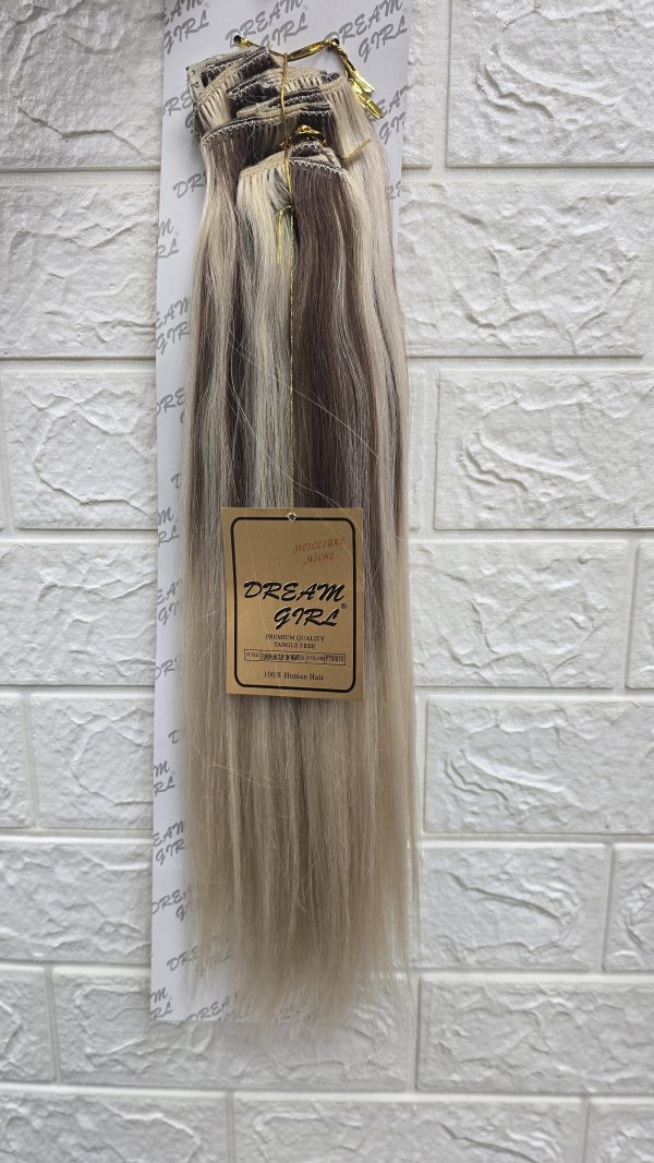 Dream Girl European clip on weave 14 inches PT6/613